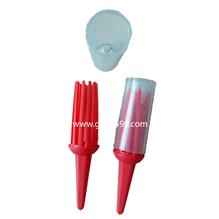 Multi-Function Brush Plastic Golf Tee