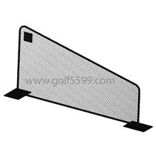 Black Steel Net Golf Lane Divider