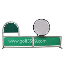 Golf Range Lane Divider With Mirror