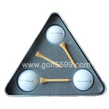 Metal Box Gift Golf Ball Set